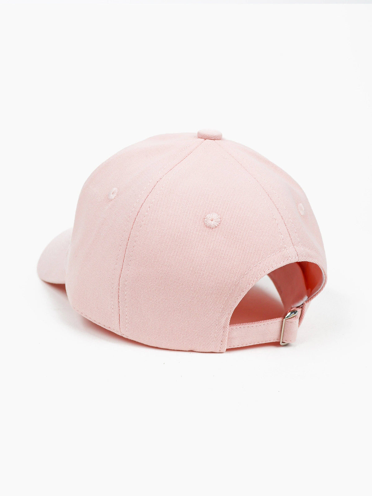 Pink Cotton Baseball Cap