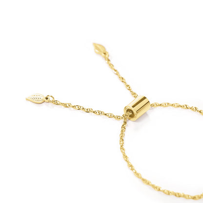 Embracing Peace Bracelet Set: Gold (set of two)