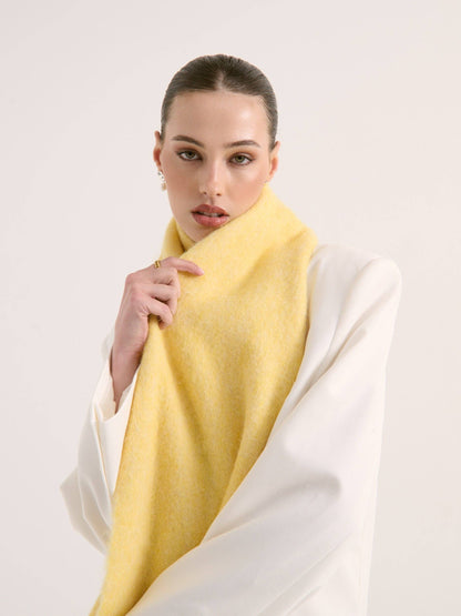 Limoncello Fluffy Scarf