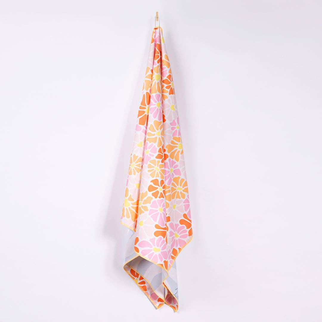 Sand Free Beach Towel - Sunshine Flora