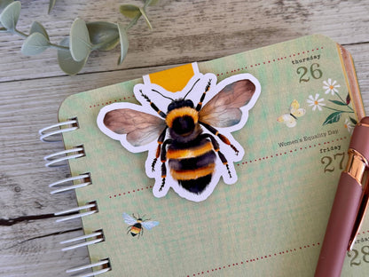 MAGNETIC BOOKMARK: Bee & Honey
