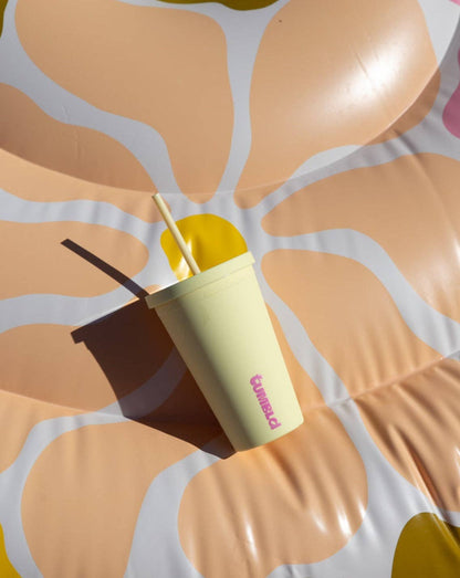 Daily Hydration Insulated Tumbler / Coffee Cup - Sunshine