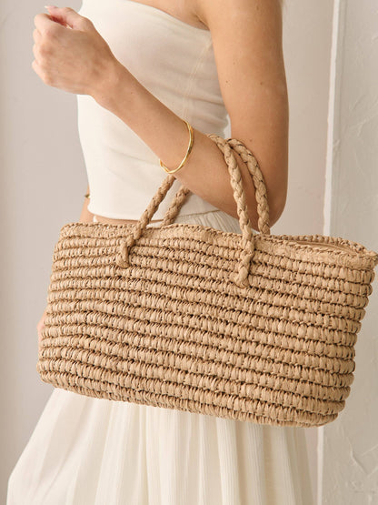 Tressa Beach Straw Bag