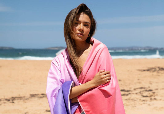 Sand Free Beach Towel - Lagoon Sunset