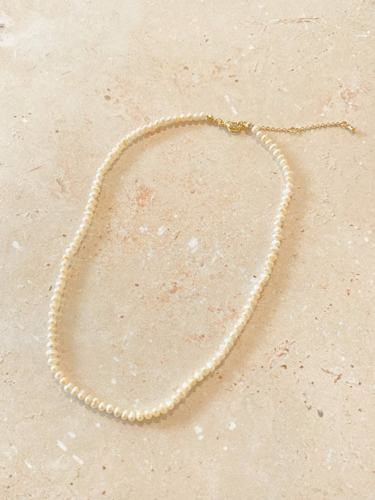 Freshwater Pearl Gold Plated Choker