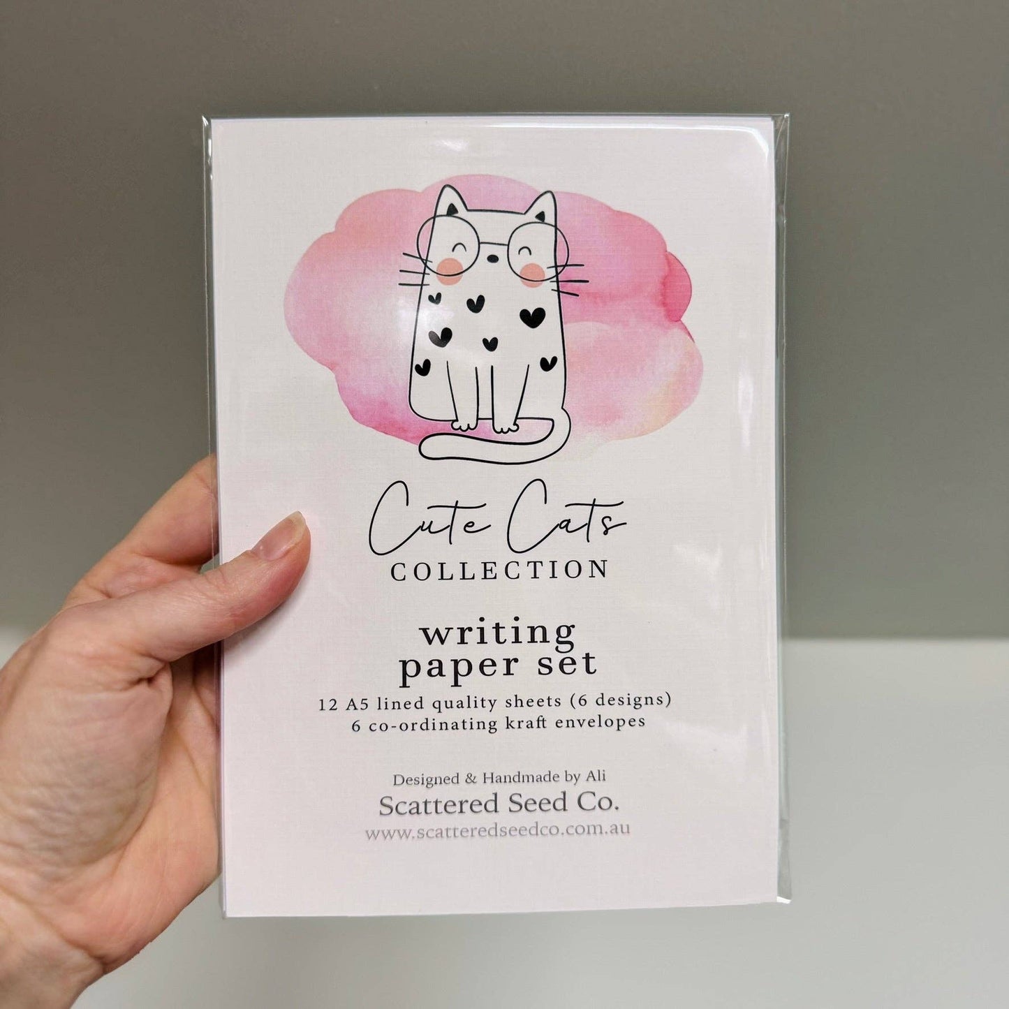 CUTE CATS Writing Paper Set